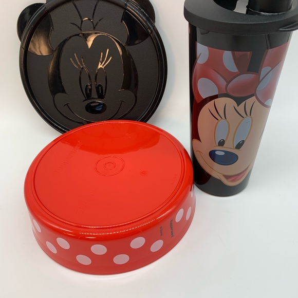 Tupperware Lunch Disney Minnie Mouse Design Set - Picture 6 of 16